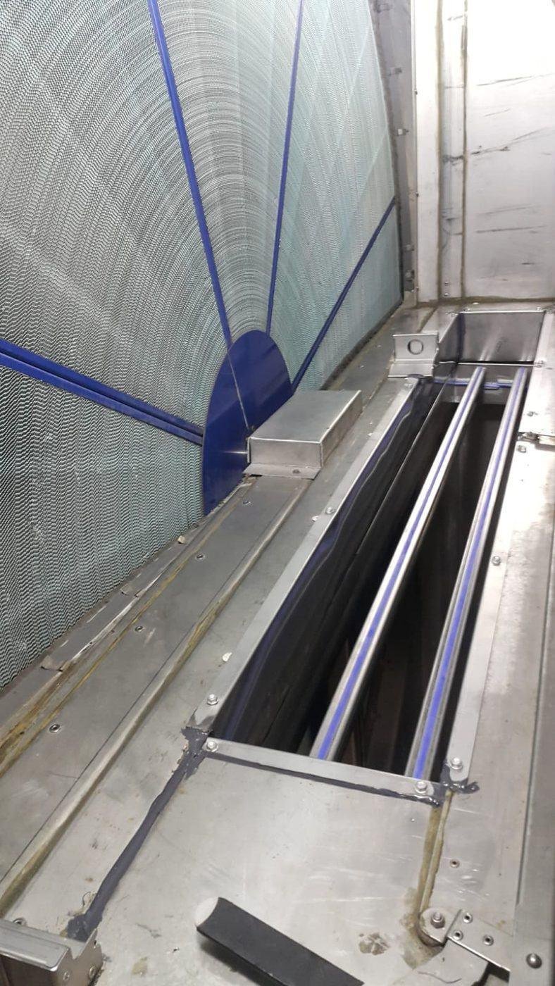 Structural adaptation — Stainless enclosure modification